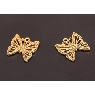 Подвеска мет.№344 24х22мм цв.Gold (цена за 1шт)